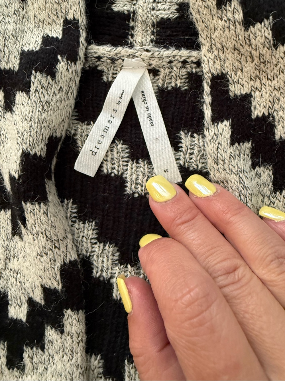 Dreamers by Debut Aztec Southwestern Open Front Cardigan Boho Soft Cozy Rainbow - Picture 5 of 7